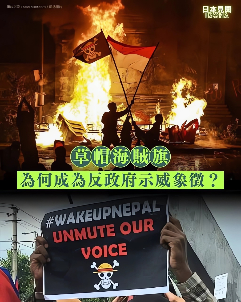 草帽海賊旗為何成為反政府示威象徵?